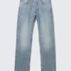 Space Mid Rise Relaxed Straight Jeans – Blue Stream – Medium Blue Space Mid Rise Relaxed Straight Jeans – Blue Stream – Medium Blue