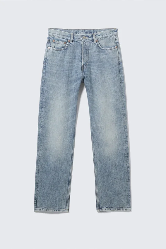 Space Mid Rise Relaxed Straight Jeans – Blue Stream – Medium Blue Space Mid Rise Relaxed Straight Jeans – Blue Stream – Medium Blue