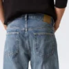 Space Mid Rise Relaxed Straight Jeans – Iron Blue Space Mid Rise Relaxed Straight Jeans – Iron Blue