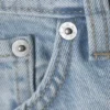 Space Mid Rise Relaxed Straight Jeans – Opulent Blue – Light Blue