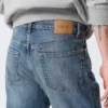 Space Mid Rise Relaxed Straight Jeans – Radio Blue – Medium Blue Space Mid Rise Relaxed Straight Jeans – Radio Blue – Medium Blue