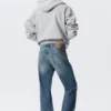 Space Mid Rise Relaxed Straight Jeans – Radio Blue – Medium Blue Space Mid Rise Relaxed Straight Jeans – Radio Blue – Medium Blue