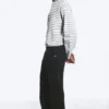 Space Mid Rise Relaxed Straight Jeans – Tuned Black – Black