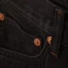 Space Relaxed Denim Shorts – Black