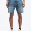 Space Relaxed Mid-Thigh Denim Shorts – Radio Blue – Medium Blue Space Relaxed Mid-Thigh Denim Shorts – Radio Blue – Medium Blue
