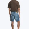 Space Relaxed Mid-Thigh Denim Shorts – Radio Blue – Medium Blue Space Relaxed Mid-Thigh Denim Shorts – Radio Blue – Medium Blue