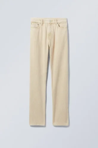 Space Washed Cord Trouser – Off-White