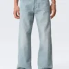 Sphere Low Rise Loose Straight Jeans – Aeon Blue – Light Blue Sphere Low Rise Loose Straight Jeans – Aeon Blue – Light Blue