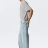 Sphere Low Rise Loose Straight Jeans – Aeon Blue – Light Blue Sphere Low Rise Loose Straight Jeans – Aeon Blue – Light Blue