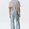 Sphere Low Rise Loose Straight Jeans – Aeon Blue – Light Blue Sphere Low Rise Loose Straight Jeans – Aeon Blue – Light Blue