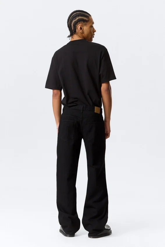 Sphere Low Rise Loose Straight Jeans – Black Rinse – Black Sphere Low Rise Loose Straight Jeans – Black Rinse – Black