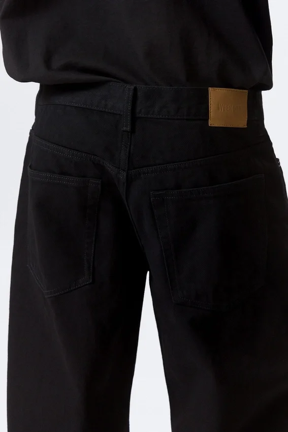 Sphere Low Rise Loose Straight Jeans – Black Rinse – Black Sphere Low Rise Loose Straight Jeans – Black Rinse – Black