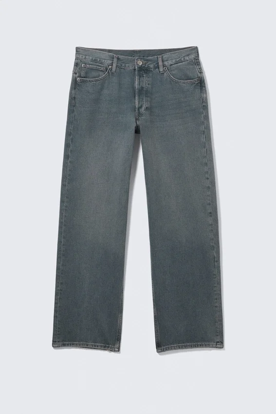 Sphere Low Rise Loose Straight Jeans – Blue One – Dark Blue Sphere Low Rise Loose Straight Jeans – Blue One – Dark Blue