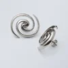 Spin Earrings – Metallic Spin Earrings – Metallic