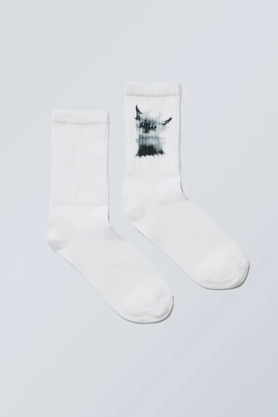 Sport Printed Socks – Kitten Sport Printed Socks – Kitten