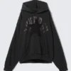 Square Loose Fit Graphic Hoodie – Black – Synergy Square Loose Fit Graphic Hoodie – Black – Synergy