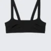 Square-Neck Bikini Top – Black Square-Neck Bikini Top – Black