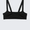 Square-Neck Bikini Top – Black Square-Neck Bikini Top – Black