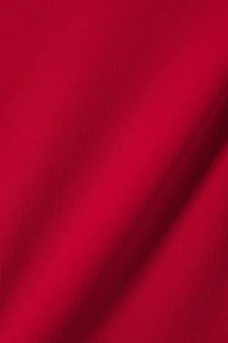 Square Neck Halter Top – Red