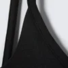 Square-Neck Swimsuit – Black Square-Neck Swimsuit – Black