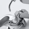 Stainless Steel Chain-Link Hoop Earrings – Silver Stainless Steel Chain-Link Hoop Earrings – Silver