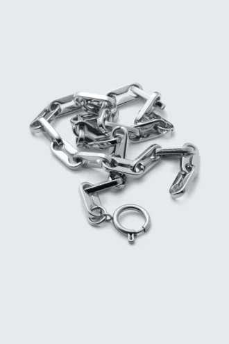 Stainless Steel Chain Necklace – Silver Stainless Steel Chain Necklace – Silver