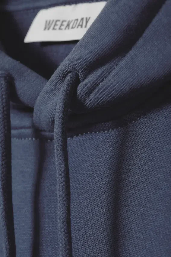 Standard Midweight Hoodie – 90S Blue Standard Midweight Hoodie – 90S Blue