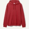 Standard Midweight Hoodie – Blood Red Standard Midweight Hoodie – Blood Red