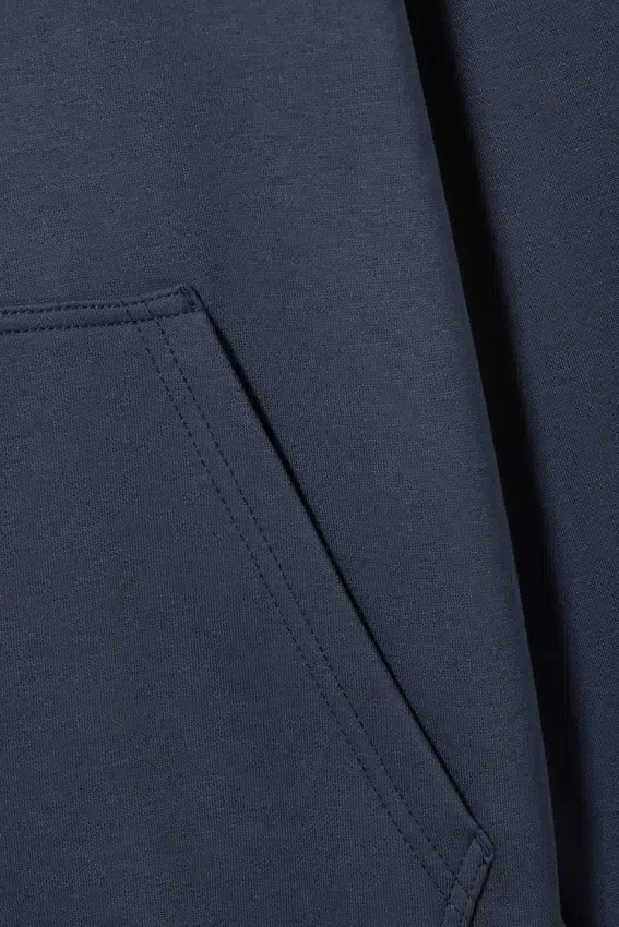 Standard Midweight Hoodie – Blue Standard Midweight Hoodie – Blue
