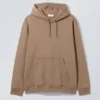Standard Midweight Hoodie – Dark Beige Standard Midweight Hoodie – Dark Beige