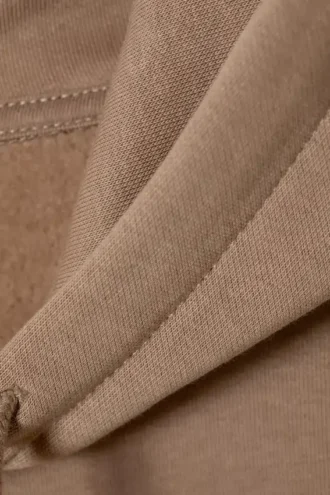 Standard Midweight Hoodie – Dark Beige