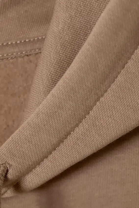 Standard Midweight Hoodie – Dark Beige Standard Midweight Hoodie – Dark Beige