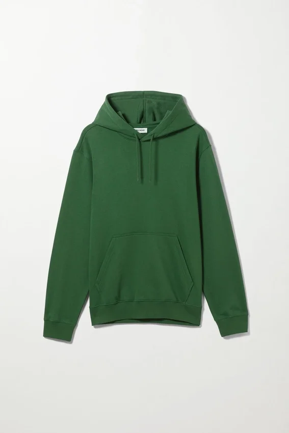 Standard Midweight Hoodie – Green Standard Midweight Hoodie – Green