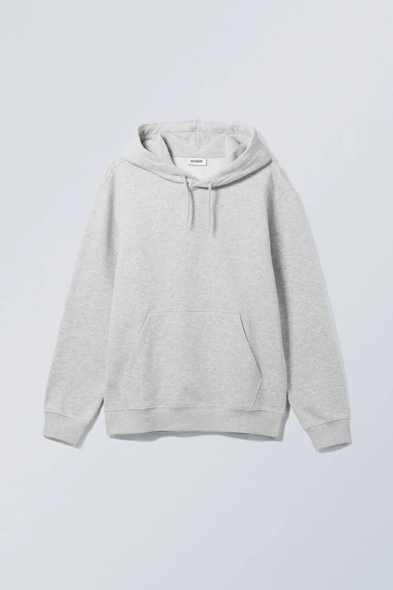 Standard Midweight Hoodie – Grey Standard Midweight Hoodie – Grey