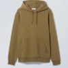 Standard Midweight Hoodie – Khaki Standard Midweight Hoodie – Khaki