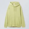 Standard Midweight Hoodie – Light Yellow Green Standard Midweight Hoodie – Light Yellow Green