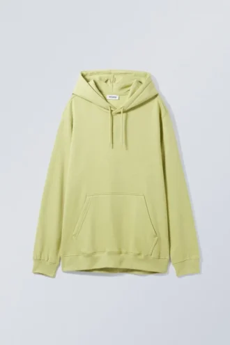 Standard Midweight Hoodie – Light Yellow Green