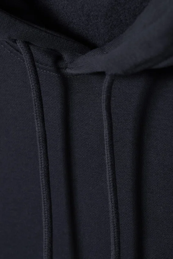 Standard Midweight Hoodie – Navy Blue Standard Midweight Hoodie – Navy Blue
