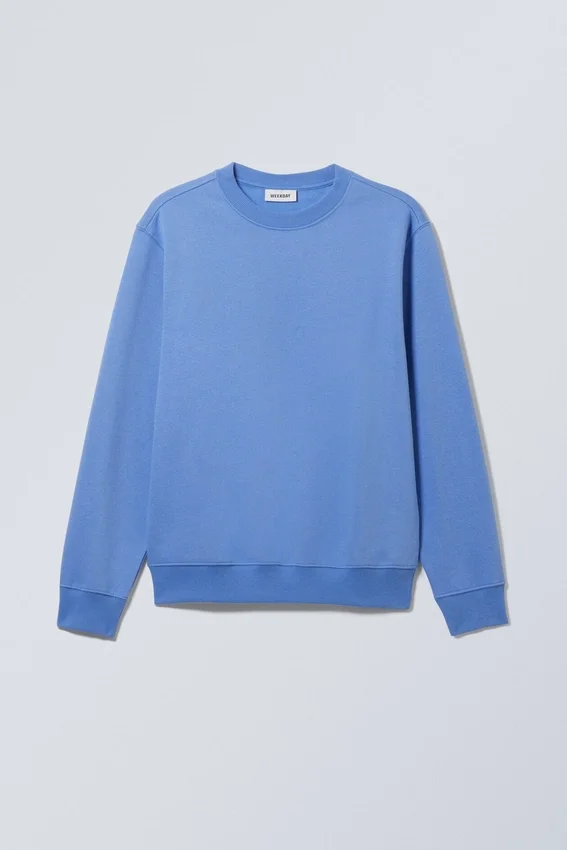 Standard Midweight Sweatshirt – Blue Standard Midweight Sweatshirt – Blue