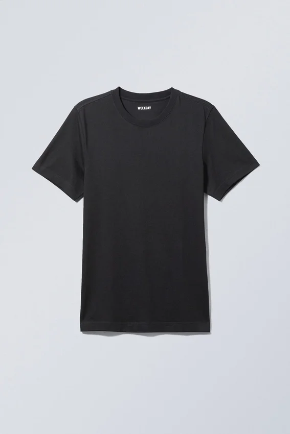 Standard Midweight T-Shirt – Black Standard Midweight T-Shirt – Black