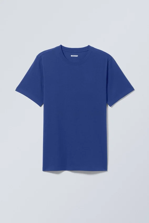 Standard Midweight T-Shirt – Bright Blue Standard Midweight T-Shirt – Bright Blue