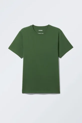 Standard Midweight T-Shirt – Dark Green Standard Midweight T-Shirt – Dark Green