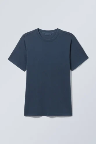 Standard Midweight T-Shirt – Washed Dark Blue