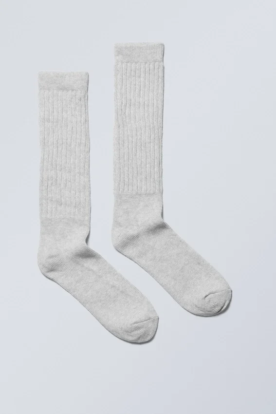 State Slouch Socks – Grey Melange State Slouch Socks – Grey Melange