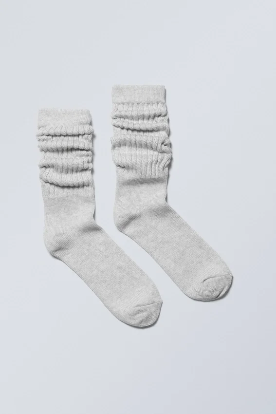State Slouch Socks – Grey Melange State Slouch Socks – Grey Melange