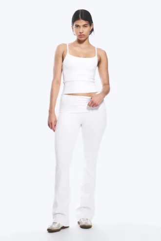 Strap Sports Top – Off-White