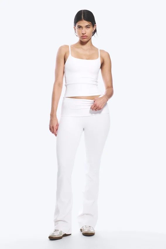 Strap Sports Top – Off-White Strap Sports Top – Off-White