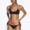 Strappy Bikini Bottoms – Black Strappy Bikini Bottoms – Black