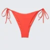 Strappy Bikini Bottoms – Bright Red Strappy Bikini Bottoms – Bright Red