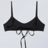 Strappy Bikini Top – Black Strappy Bikini Top – Black